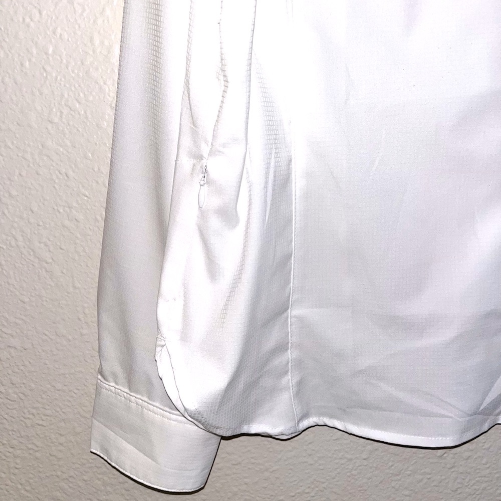 Columbia Silver Ridge Lite Long-Sleeve white Shirt Women’s size XL - Picture 9 of 12